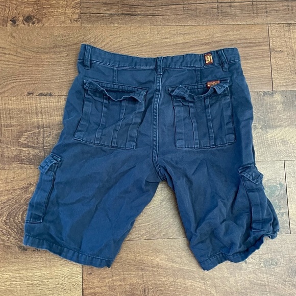 **HOST PICK** Boys  7 for all mankind navy blue cargo shorts size 14 - Picture 6 of 7